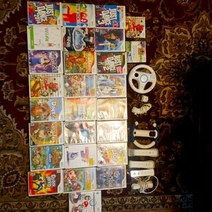 Wii games and accessories